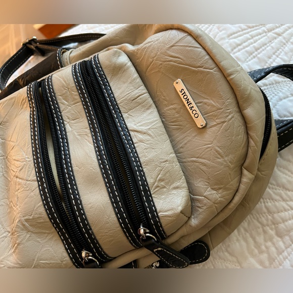 Stone & Co Leather Backpack Purse - Picture 5 of 12